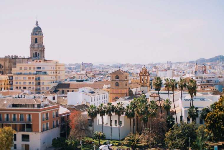 Foto de la ciudad de Málaga por el fotógrafo Jonas Denil