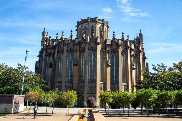 Foto de la catedral de Vitoria por el fotógrafo David Vives