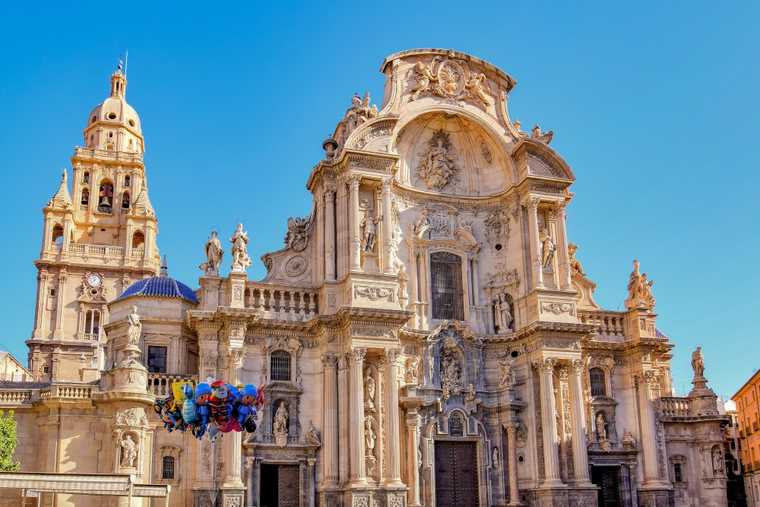 Foto de la ciudad de Murcia por el fotógrafo Emilio Sánchez