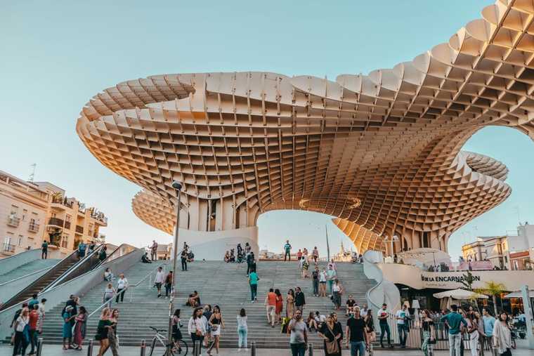 Foto de la ciudad de Sevilla por el fotógrafo Joan Oger