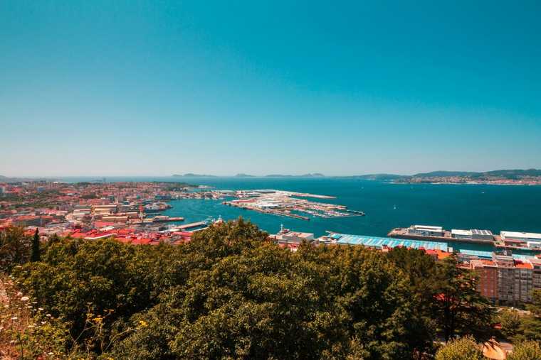 Foto de la ciudad de vigo por el fotógrafo Alejandro Piñero Amerio