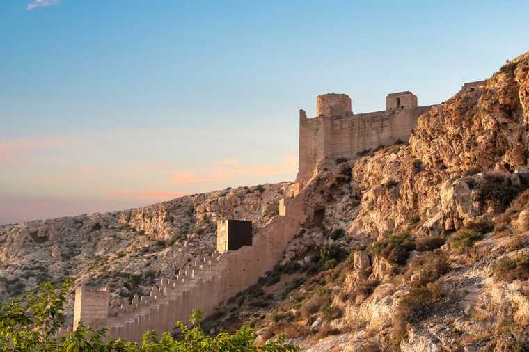 Foto de la Alcazaba de Almería por el fotógrafo Enrique